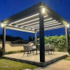 Electric flip shutter pavilion