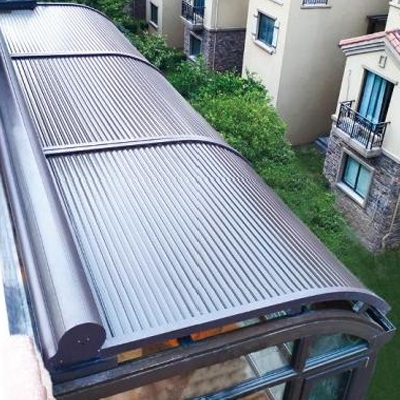 Aluminum Sun Shade Canopy for Sunroom