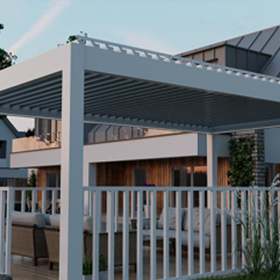 163 aluminum alloy pavilion