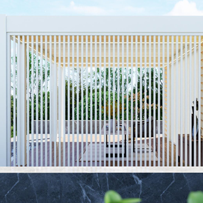 163 aluminum alloy pavilion